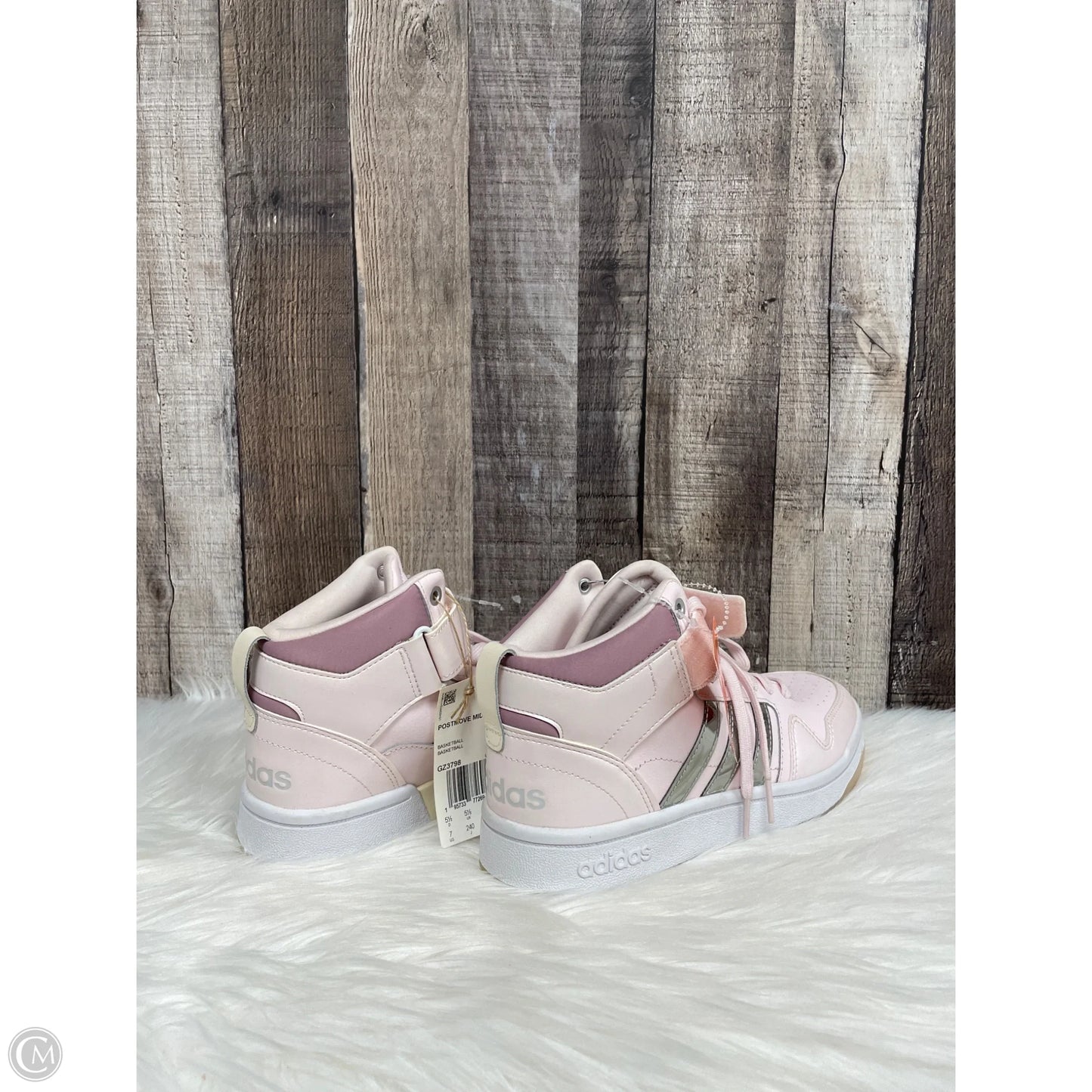 Shoes Athletic By Adidas In Pink, Size: 7