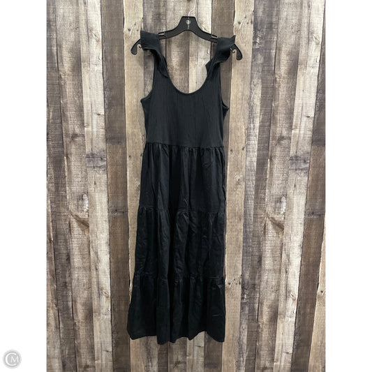 Dress Casual Maxi By Gap In Black, Size: Lp