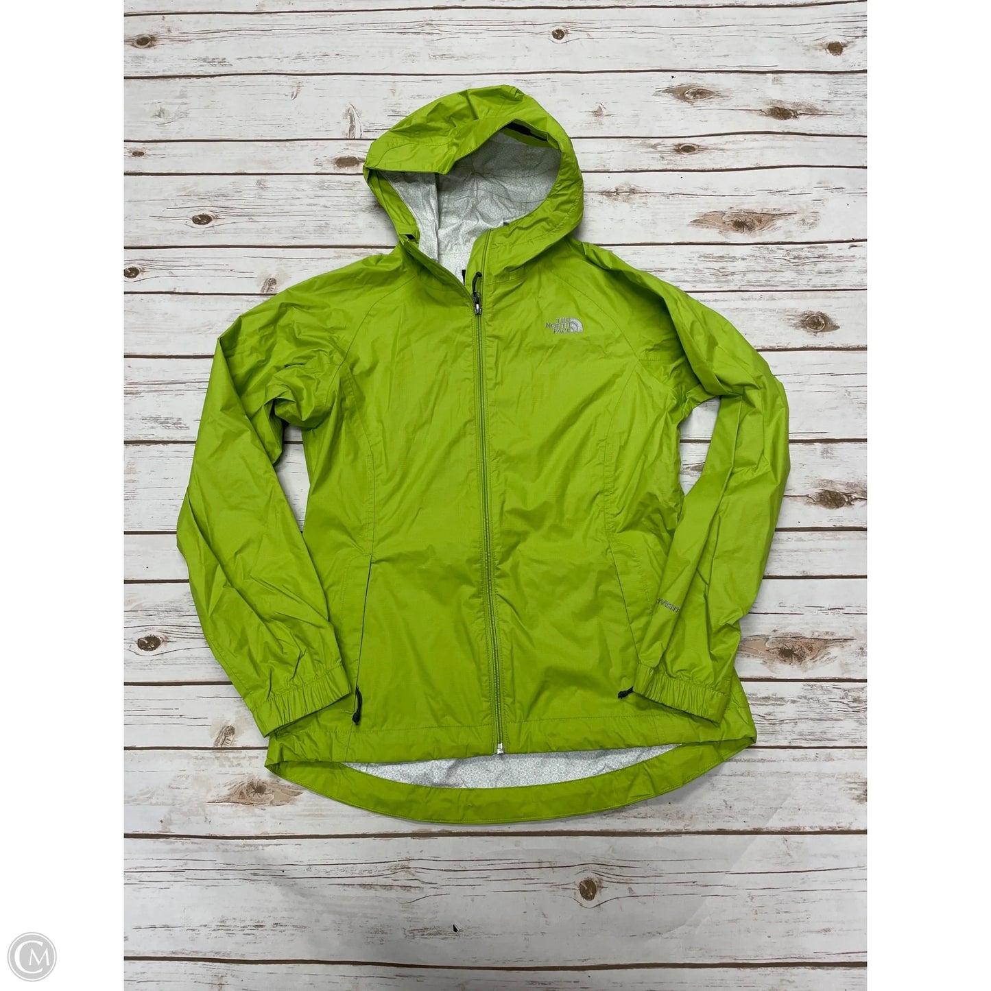 Athletic Jacket By The North Face In Green, Size: S