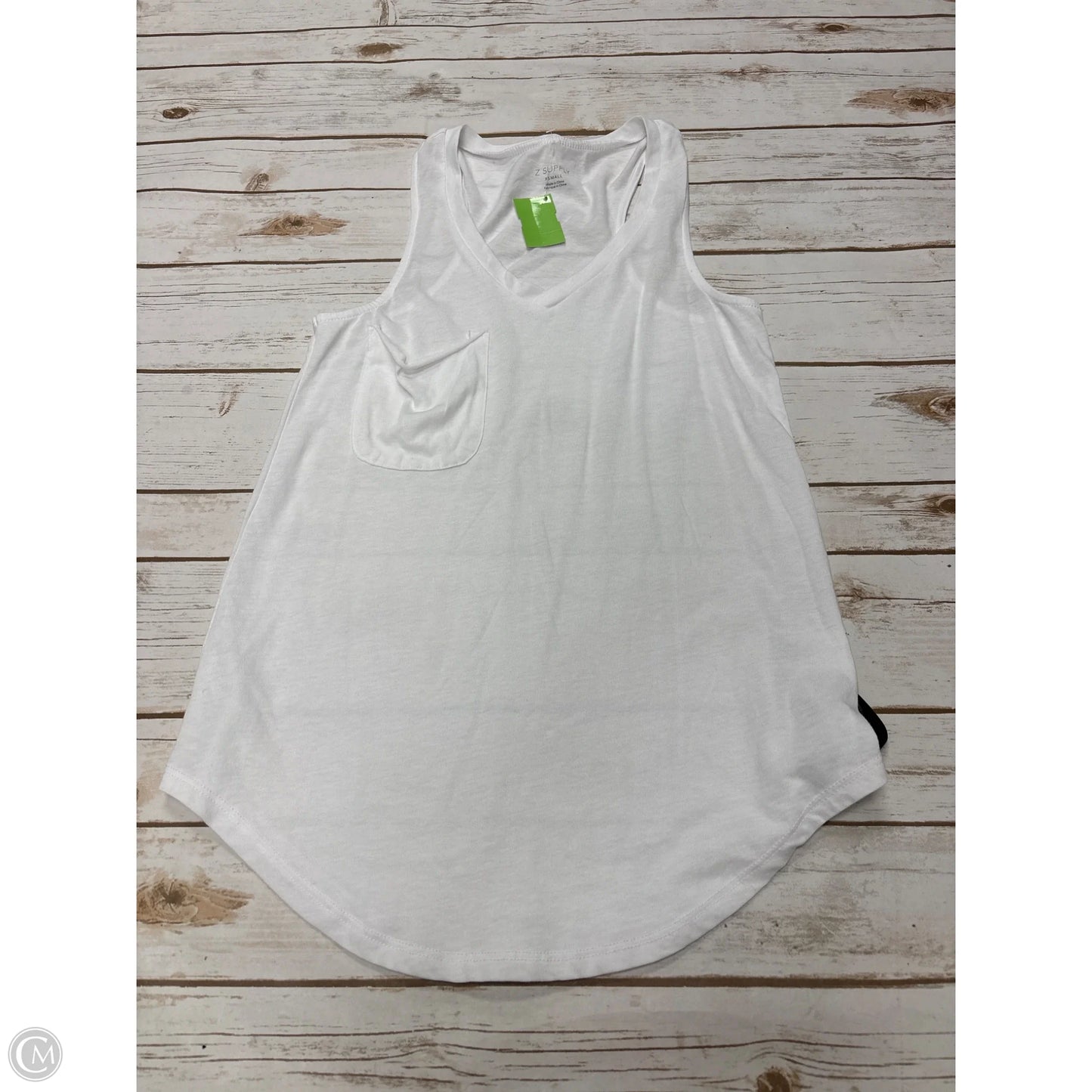 Top Sleeveless By Z Supply In White, Size: Xs