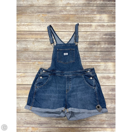 Shortalls By Levis In Blue Denim, Size: 1x