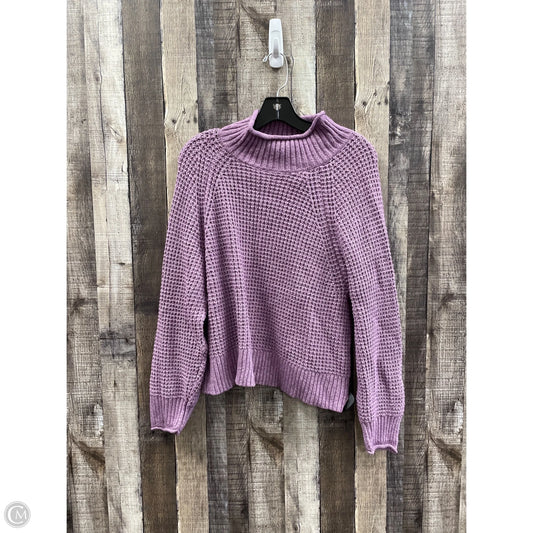 Sweater By American Eagle In Purple, Size: L