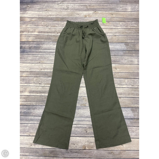 Pants Wide Leg By Cme In Green, Size: M