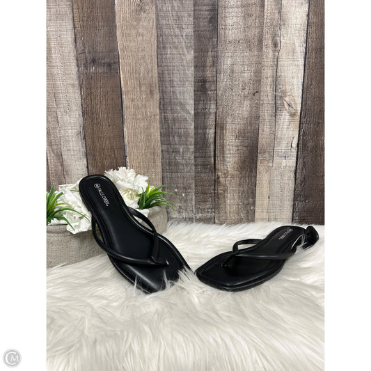 Sandals Flip Flops By Falls Creek In Black, Size: 9