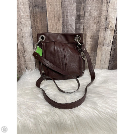 Crossbody Designer By B. Makowsky, Size: Medium