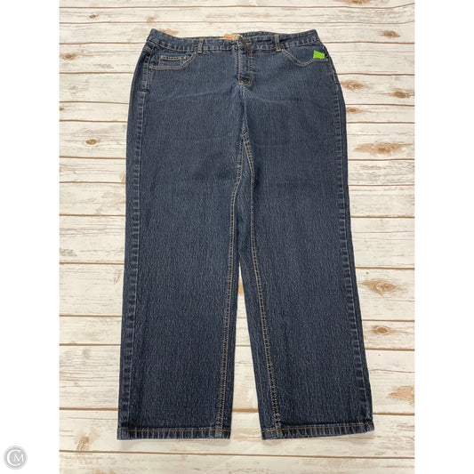 Jeans Straight By Just My Size In Blue Denim, Size: 20