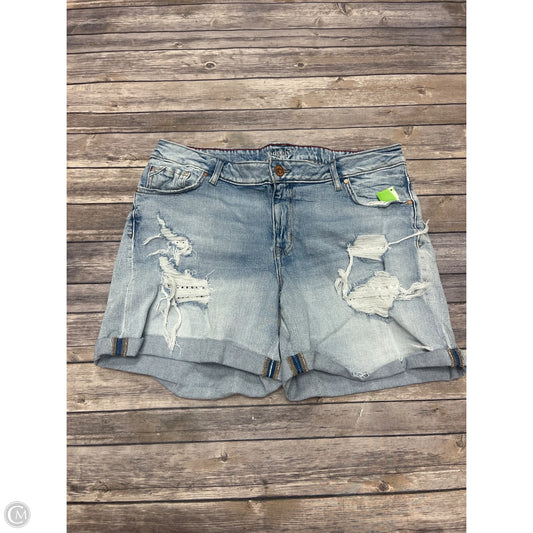 Shorts By Maurices In Blue Denim, Size: 18