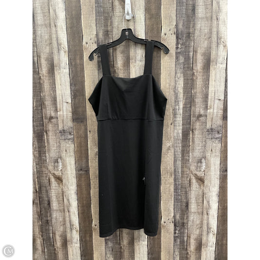 Dress Casual Midi By Maurices In Black, Size: Xl