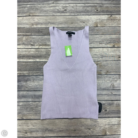 Top Sleeveless By Forever 21 In Purple, Size: S