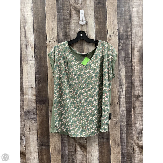 Top Sleeveless By Papermoon In Green, Size: S