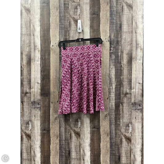Skirt Midi By Loft In Purple, Size: M