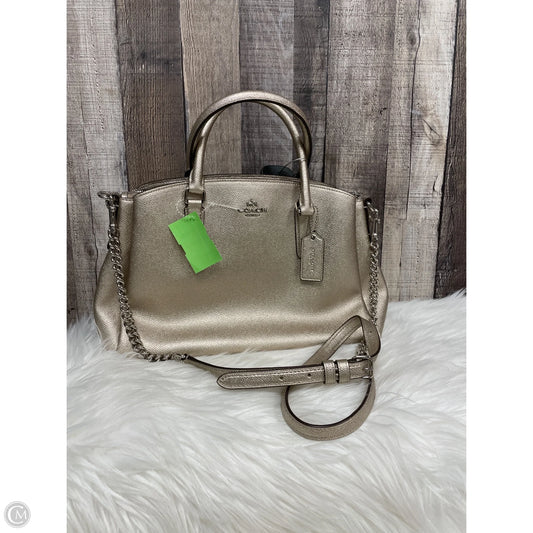 Handbag Designer By Coach, Size: Medium