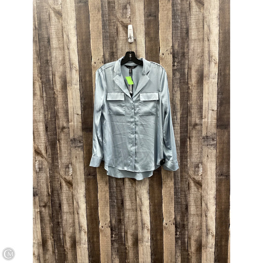 Top Long Sleeve By White House Black Market In Blue, Size: Xs