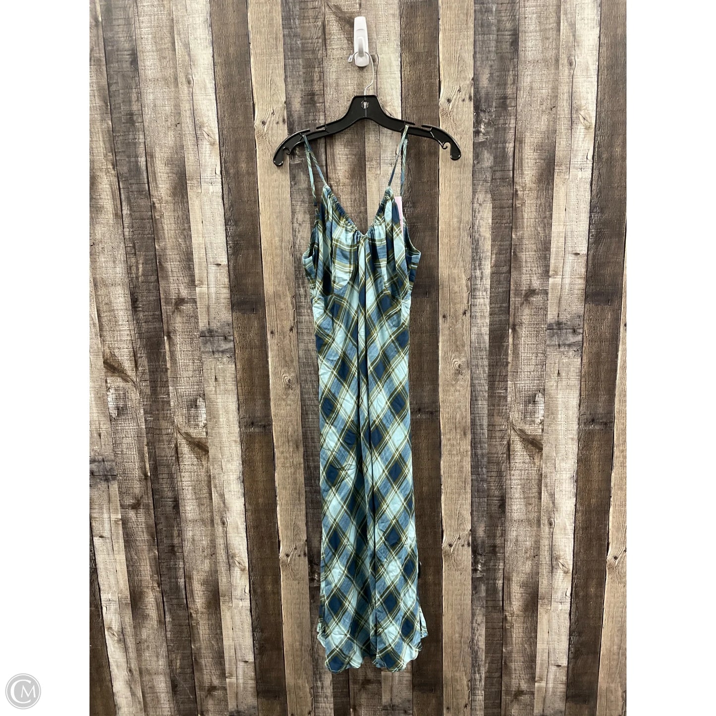Dress Casual Midi By Wild Fable In Plaid Pattern, Size: M