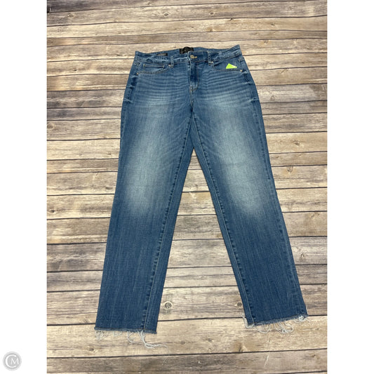 Jeans Boyfriend By White House Black Market In Blue Denim, Size: 8