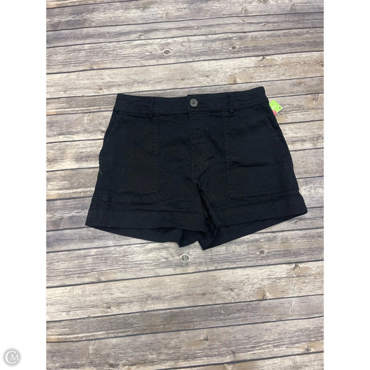 Shorts By H&m In Black, Size: 10