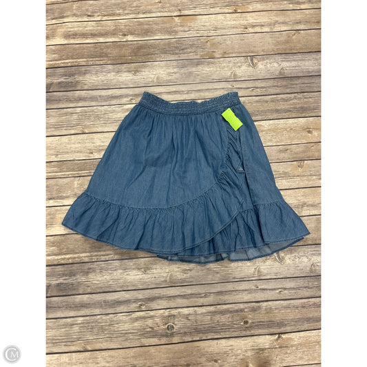 Skirt Mini & Short By Draper James In Blue, Size: M