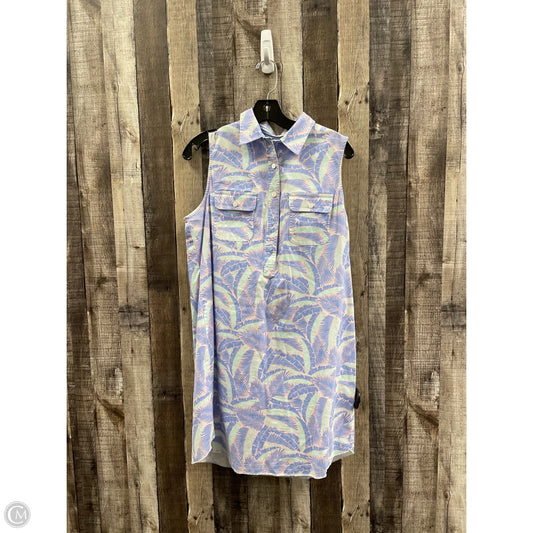 Dress Casual Midi By Vineyard Vines In Purple, Size: M