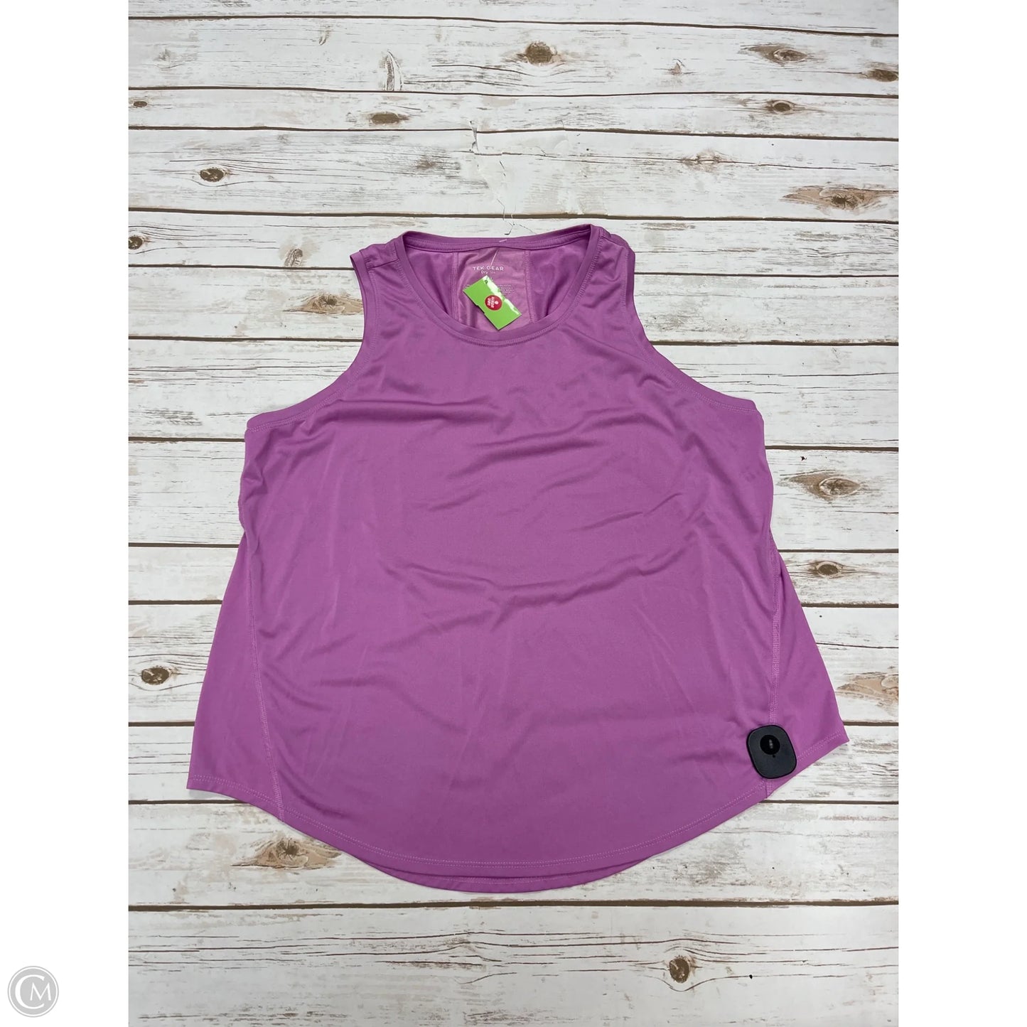 Athletic Tank Top By Tek Gear In Purple, Size: Xxl