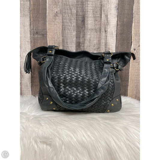 Handbag Leather By Audrey Brooke, Size: Large