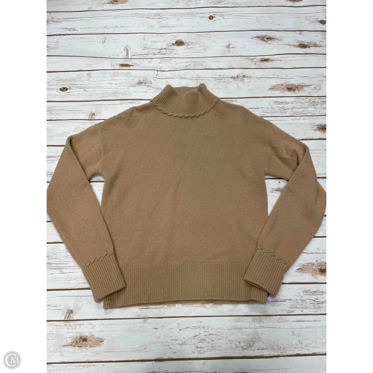 Sweater Cashmere By Theory In Tan, Size: S