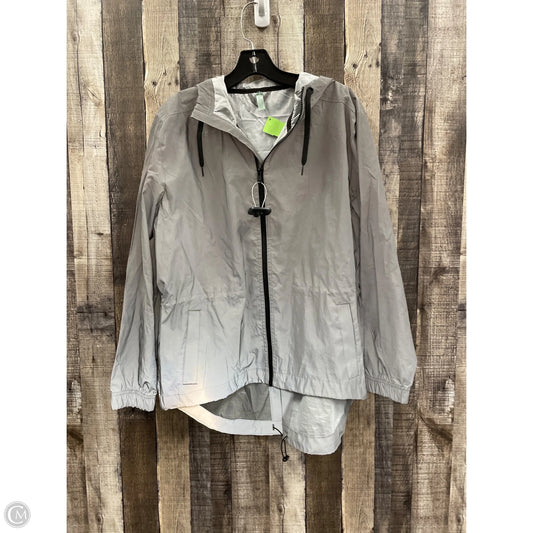 Athletic Jacket By Mta Pro In Silver, Size: S
