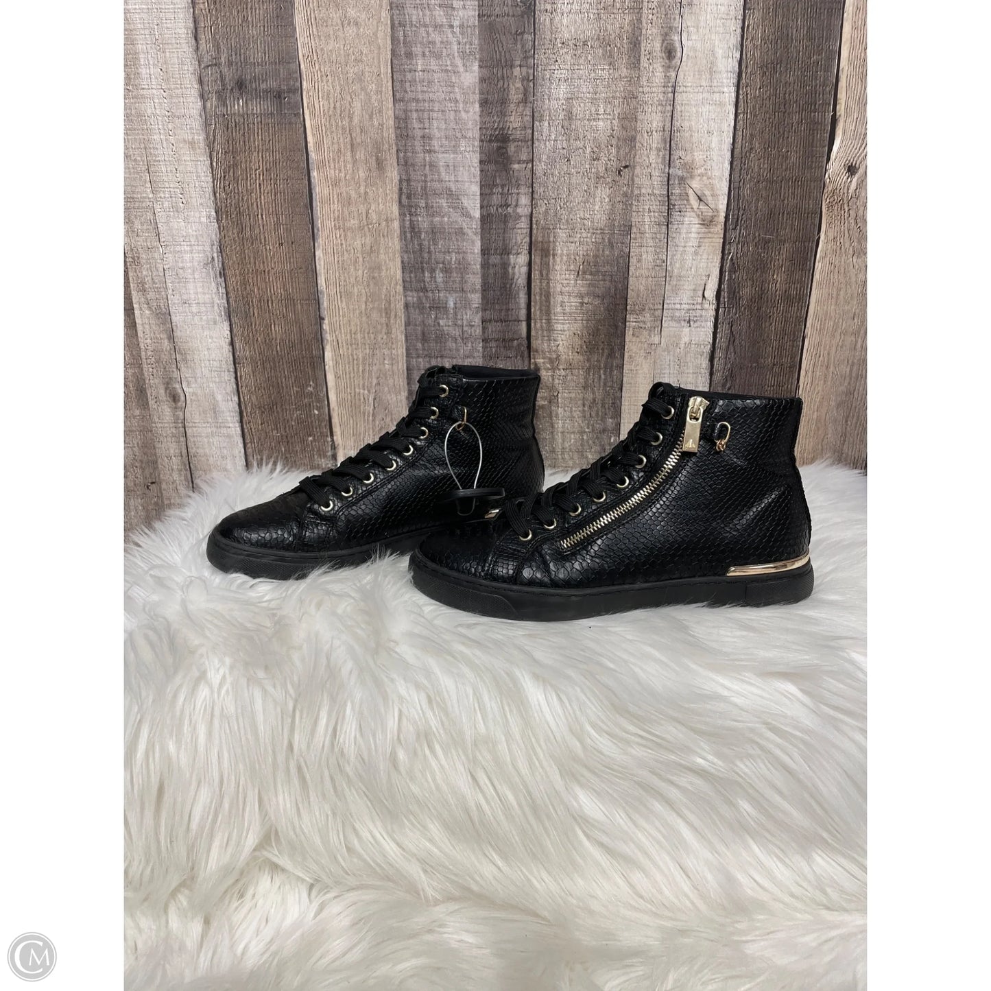 Boots Ankle Flats By Aldo In Black, Size: 8.5