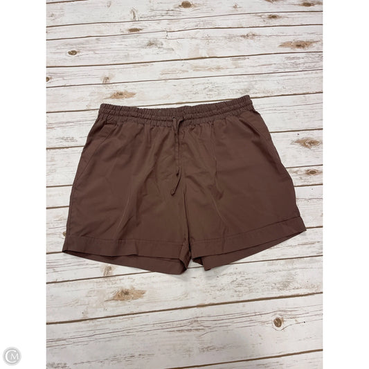 Athletic Shorts By Mondetta In Brown, Size: Xl