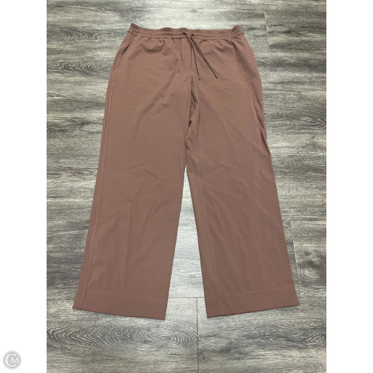 Athletic Pants By Lululemon In Brown, Size: Xl