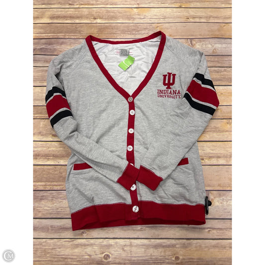 Top Long Sleeve By Cme In Grey, Size: S