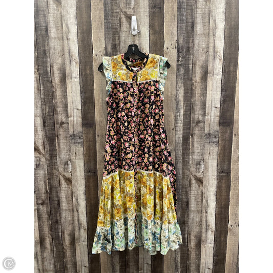 Dress Casual Maxi By Anthropologie In Multi-colored, Size: S