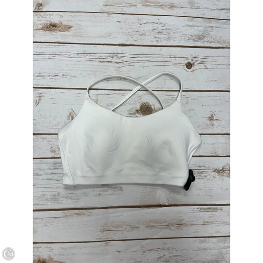Athletic Bra By Calia In White, Size: S