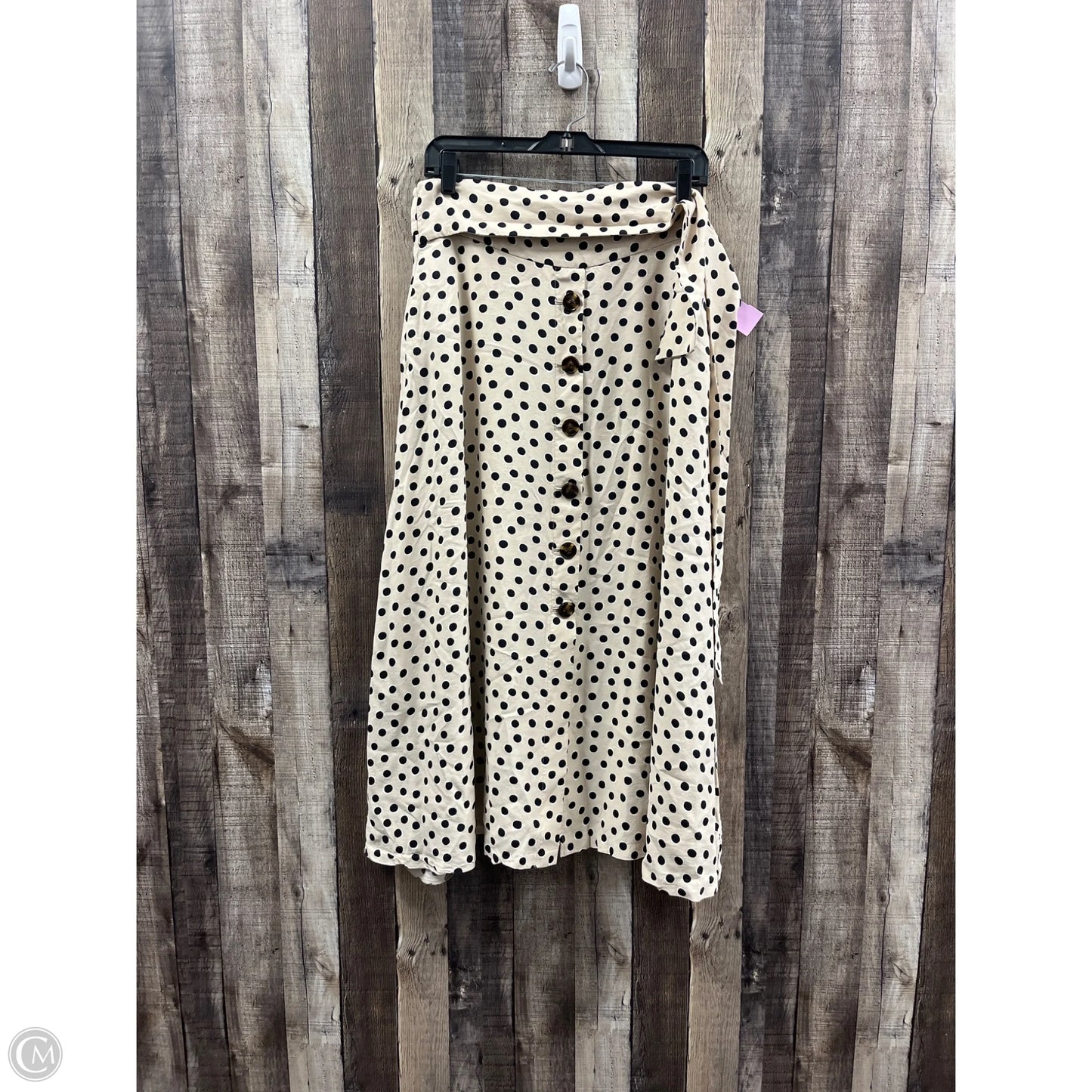 Skirt Maxi By Ann Taylor In Polkadot Pattern, Size: M