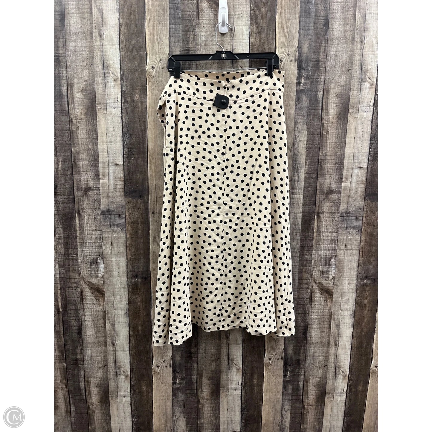 Skirt Maxi By Ann Taylor In Polkadot Pattern, Size: M