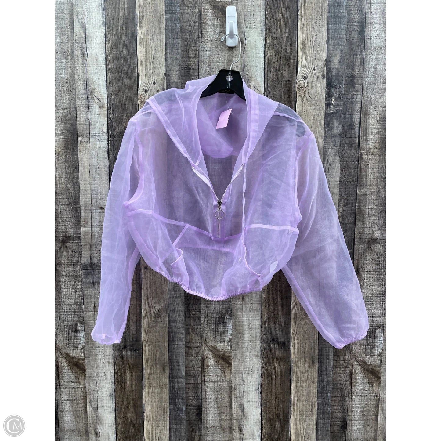 Top Long Sleeve By Akira In Purple, Size: S