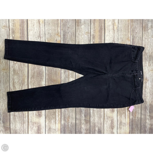 Jeans Skinny By Old Navy In Black Denim, Size: 18
