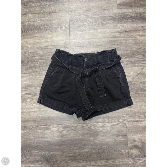 Shorts By American Eagle In Black Denim, Size: 8