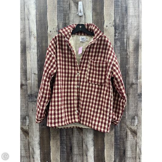 Jacket Other By Cme In Checkered Pattern, Size: M