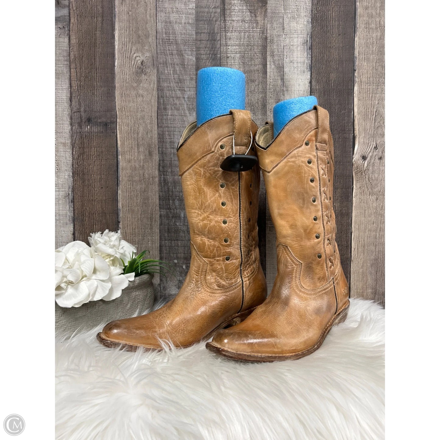 Boots Western By Bed Stu In Brown, Size: 8