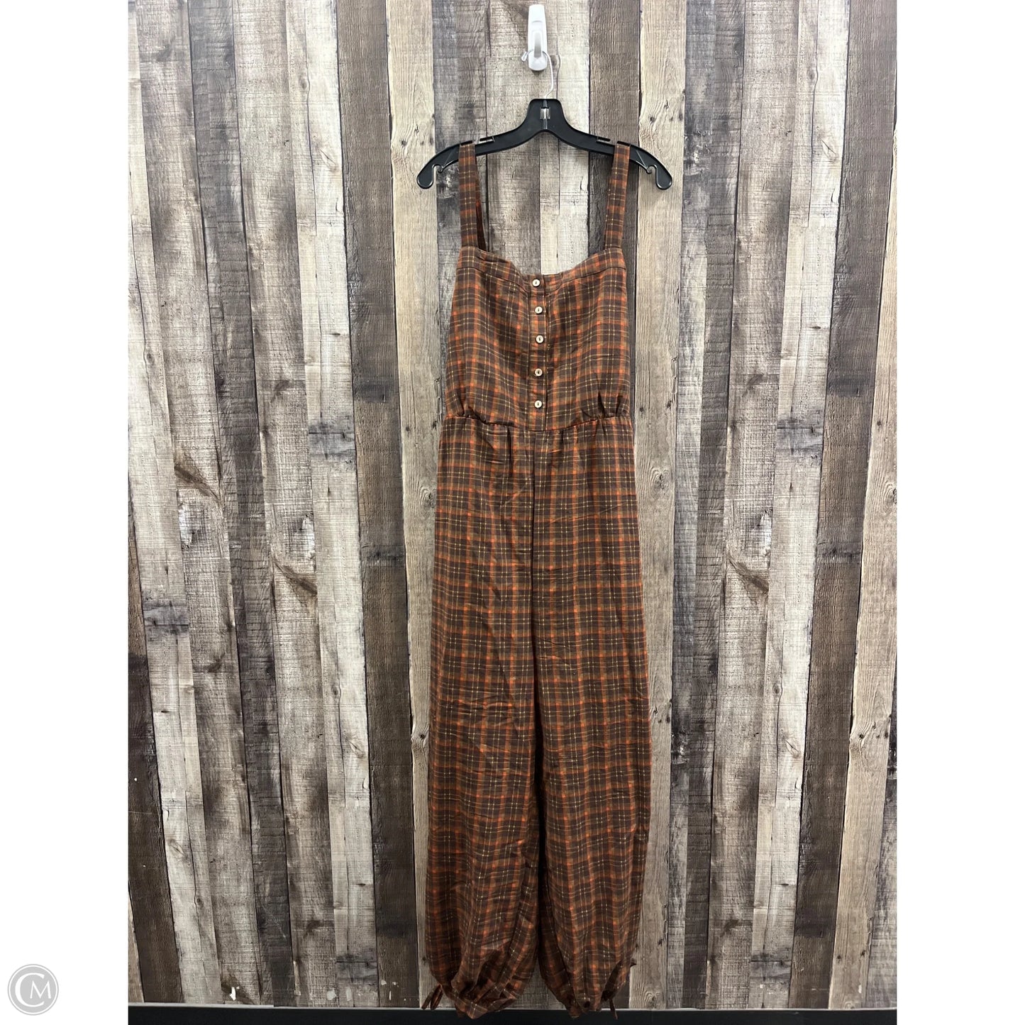 Jumpsuit By Cme In Plaid Pattern, Size: 4x