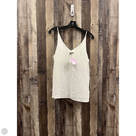 Top Sleeveless By Cme In White, Size: M