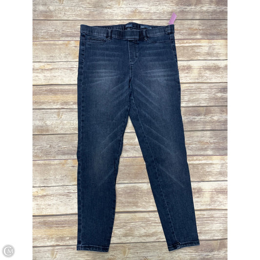 Jeans Jeggings By J. Jill In Blue Denim, Size: L