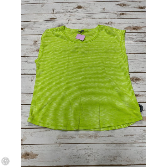 Top Short Sleeve By Talbots In Green, Size: Xl