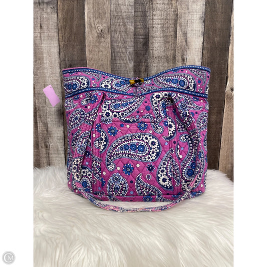 Handbag By Vera Bradley, Size: Large