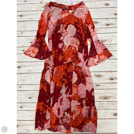 Dress Casual Maxi By Free People In Multi-colored, Size: Xs
