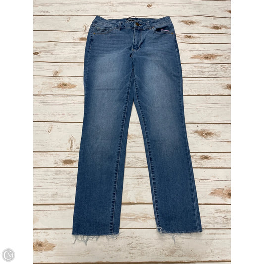Jeans Skinny By D Jeans In Blue Denim, Size: 6