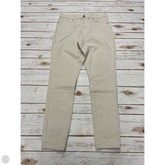 Jeans Skinny By Dkny In Tan Denim, Size: 8