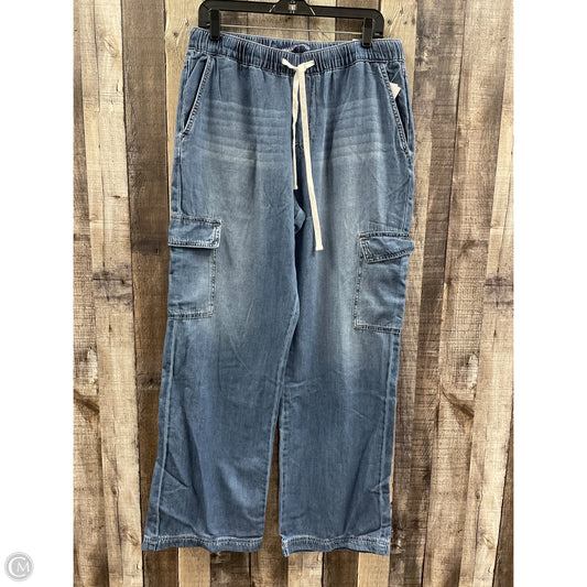 Jeans Wide Leg By Wallflower In Blue Denim, Size: L