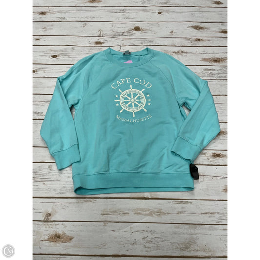 Sweatshirt Crewneck By J. Crew In Blue, Size: Xs