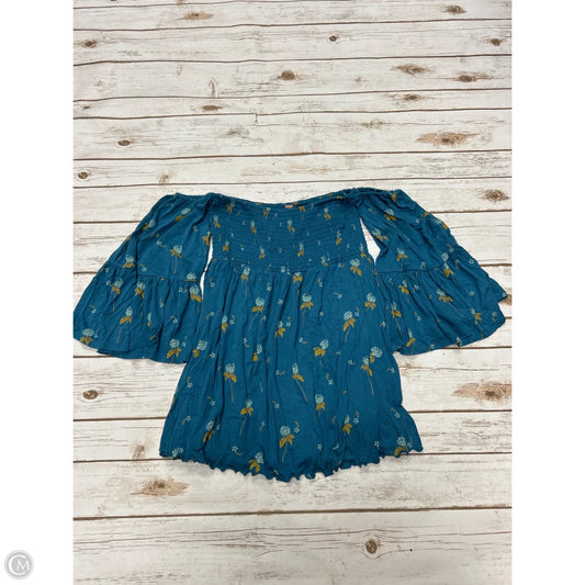 Dress Casual Short By Free People In Blue, Size: Xs